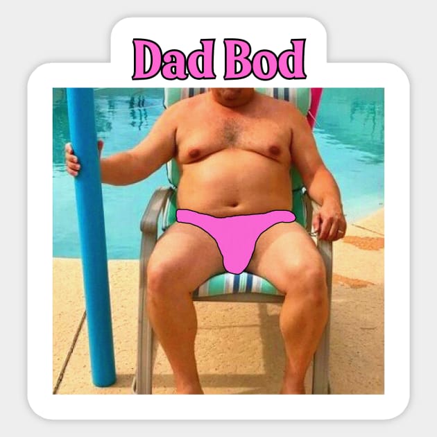 Dad Bod Sticker by DarkwingDave